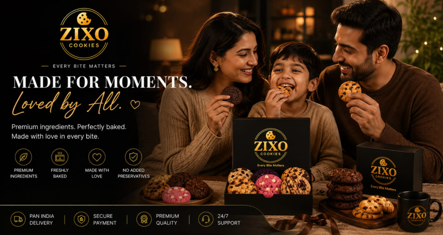 Zixo Cookies - Freshly Baked Happiness Delivered to Your Door